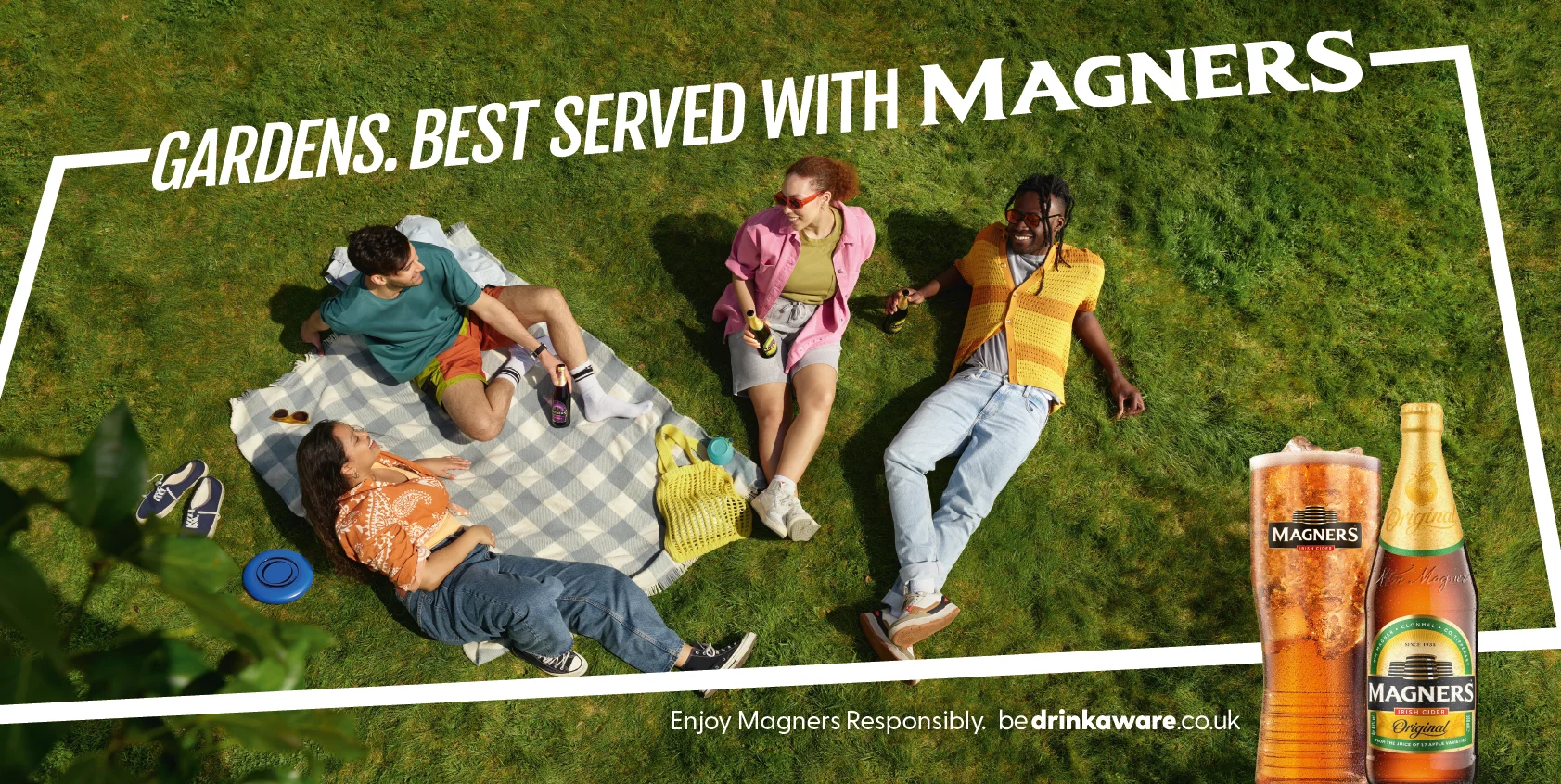 Gardens. Best Served with Magners